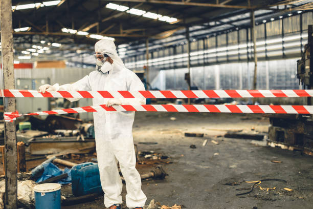 Professional Infectious Disease Decontamination technician working in Reesville, OH